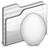 Egg Folder White Icon